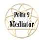 Point 9 Mediator Enneagram Symbol